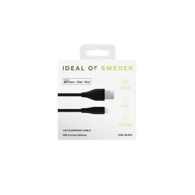 Ideal of Sweden Charging Cable Ucsb C-Lightning Coal Black1M